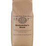 A 5 pound bag of Dean’s Bean’s Organic coffee labeled “Birdwatcher's Blend”
