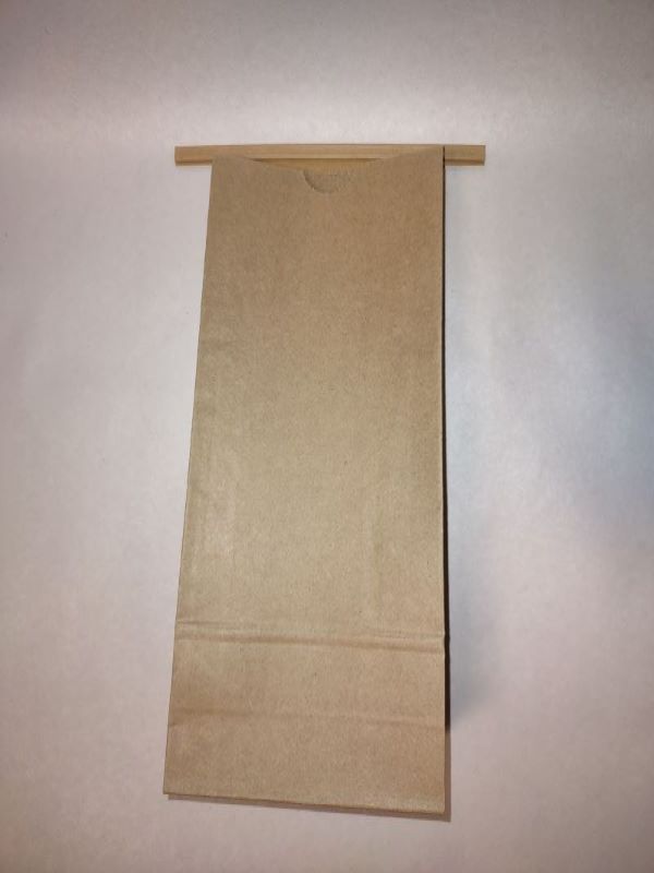a 1 pound kraft paper bag