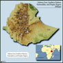 A map of Ethiopia highlighting the Sidama Zone
