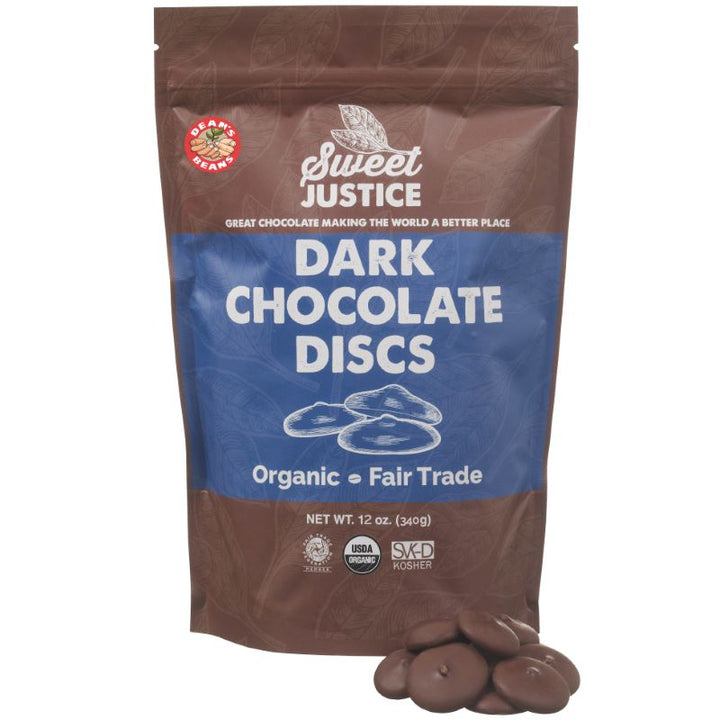 Sweet Justice Dark Chocolate Discs