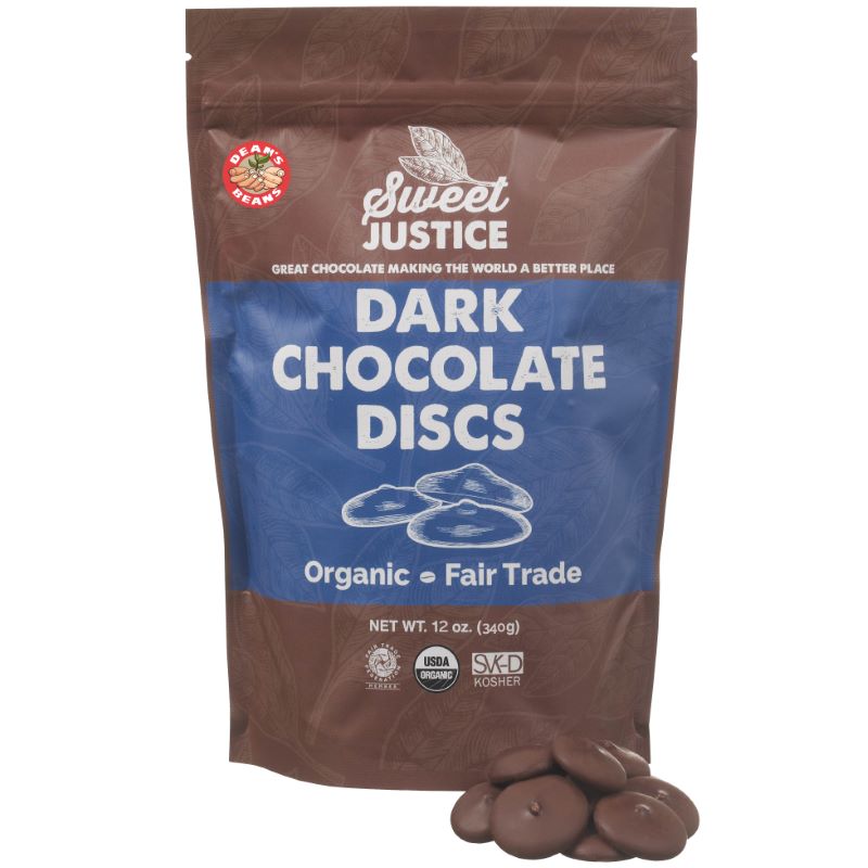 Sweet Justice Dark Chocolate Discs