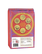 The back of a 16 ounce bag of Dean’s Bean’s Organic coffee labeled "Ethiopian Boa Bedegelo”