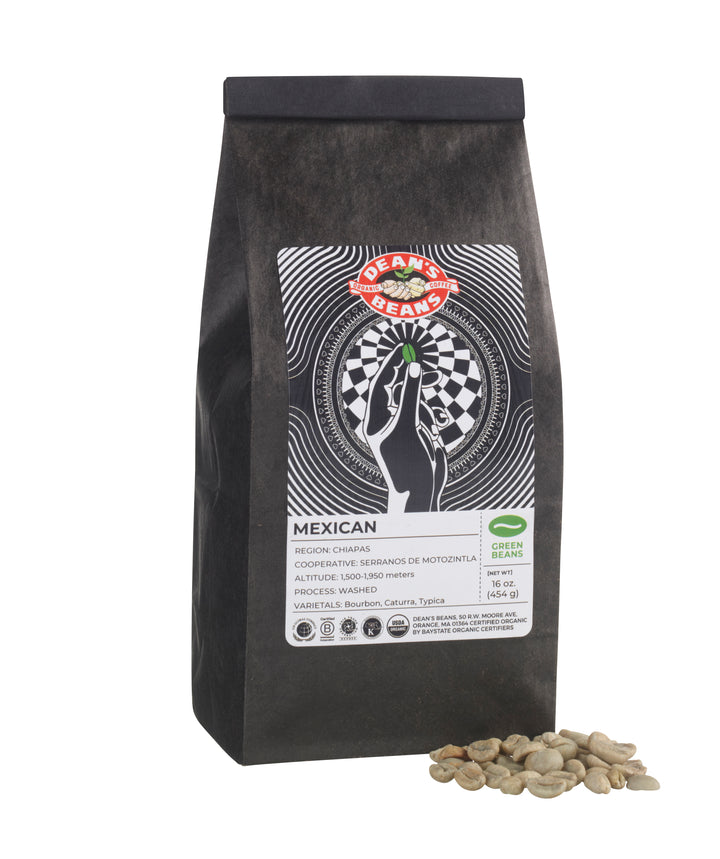 Organic Mexican Green Coffee (Unroasted)