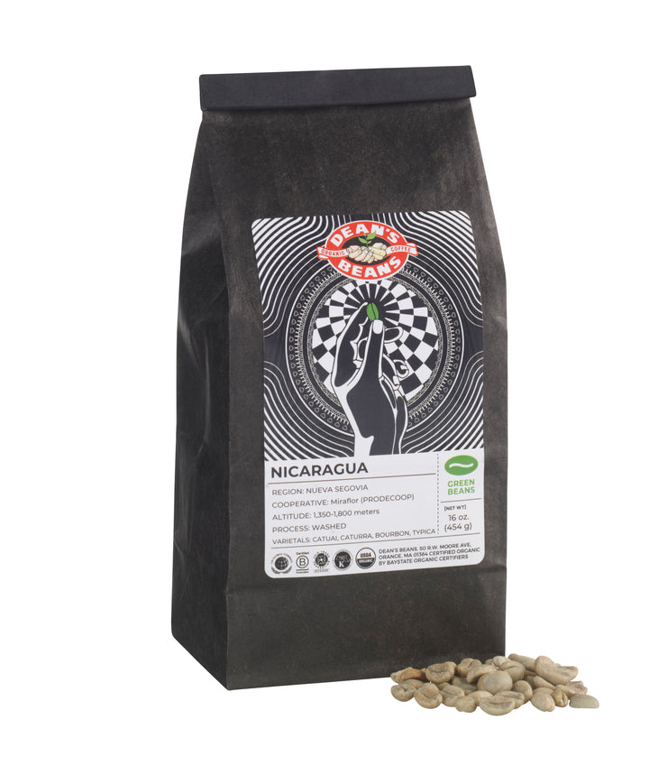 Organic Nicaraguan Green Coffee (Unroasted)