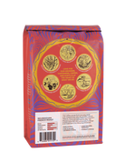 The back of a 16 ounce bag of Dean’s Bean’s Organic coffee 