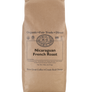 A 5 pound bag of Dean’s Bean’s Organic coffee labeled “Nicaraguan French Roast”
