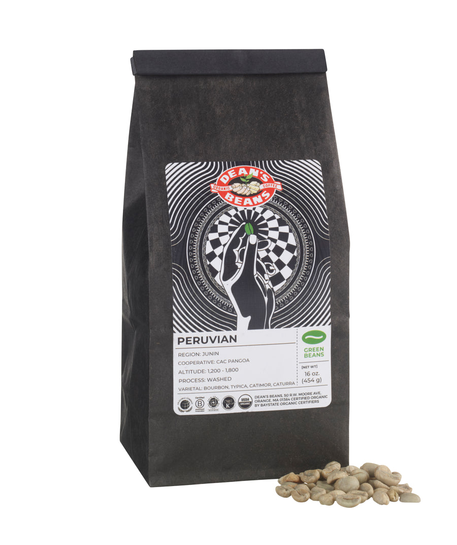 Organic Peruvian Green Coffee (Unroasted)