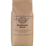 a 5 pound bag of Dean’s Bean’s Organic coffee labeled “Roadhouse”
