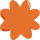 Orange sunburst icon