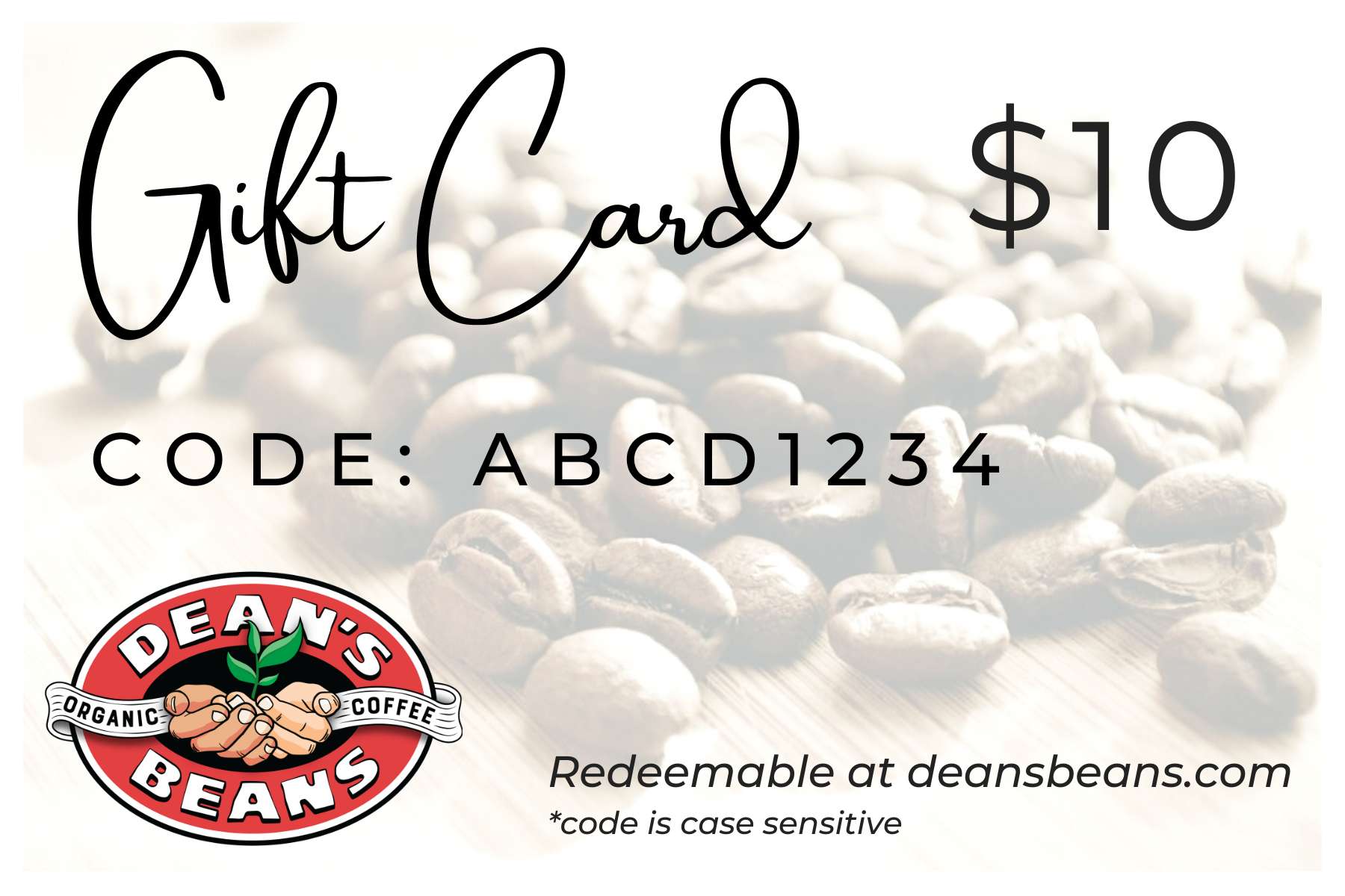 Gift Card For Coffee Lovers