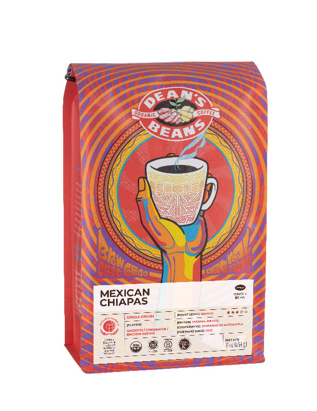 Mexican Chiapas Coffee - Front Label
