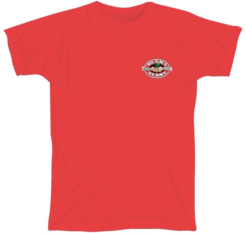 Red T-Shirt "Brew Great Coffee Create Real Change" Front