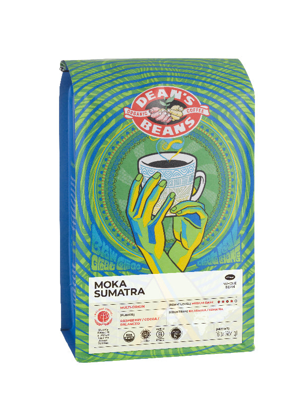 Moka Sumatra Coffee - Front Label
