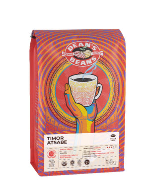 Timor Atsabe Coffee - Front Label