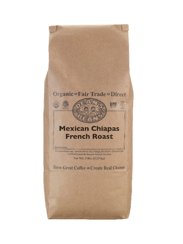 Mexican Chiapas French Roast Coffee - 5 pound bag