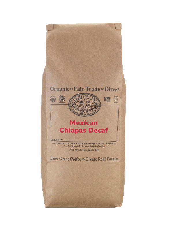 Mexican Chiapas Decaf Coffee - 5 pound bag