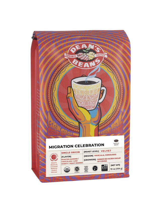 Migration Celebration front label