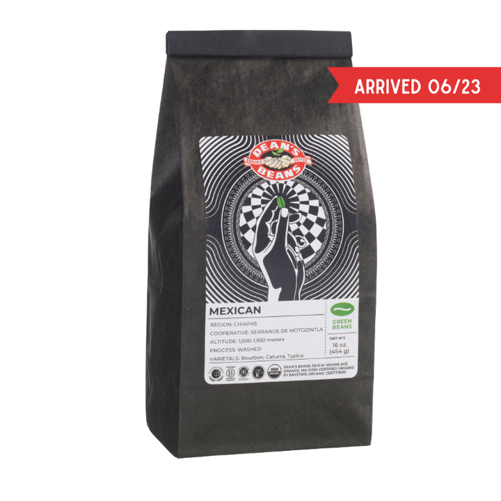 Organic Mexican Green Coffee (Unroasted)